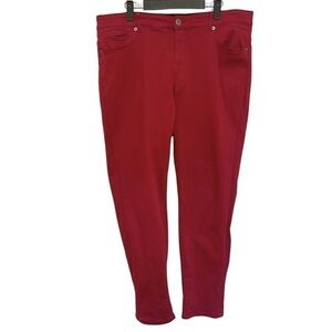 Ricki’s Dark Red Jeans Women’s Size 14 | 30” Inseam | GUC